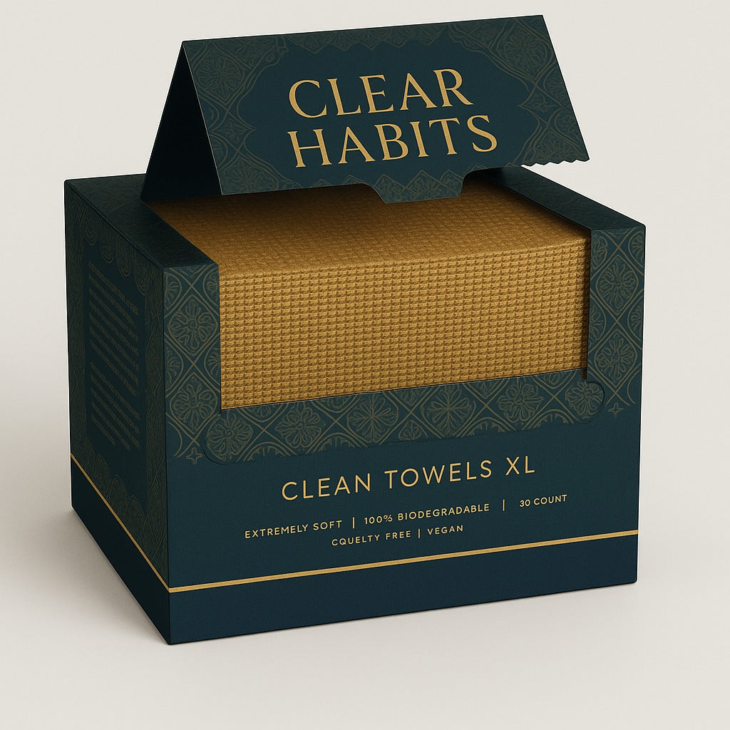 Premium Face Towels XL - Emerald Collection