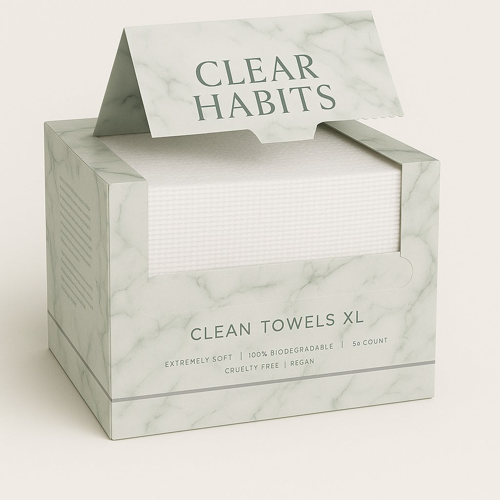 Premium Face Towels XL - Sage Collection